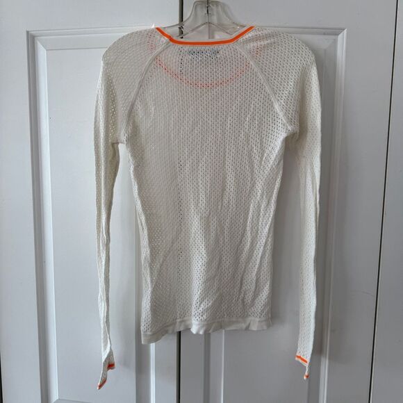 Velvet by Graham & Spencer Cream Long Sleeve Tee - Picture 3 of 4